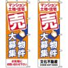 不動産用のぼり旗 「売物件大募集」 （名入れ可能品） 商品一覧/のぼり旗・用品/不動産業界向け/店頭店舗PR