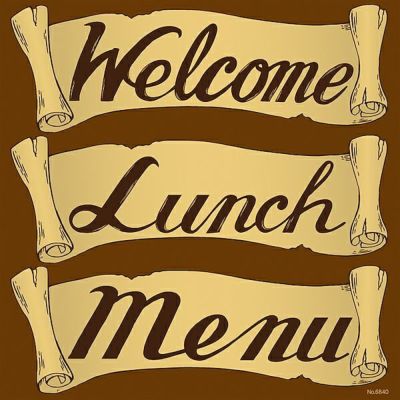 シール メニュー看板 文字 Welcome Lunch menu 英文字 アメリカン 装飾 デコレーションシール チョークアート 窓ガラス 黒板 看板 POP ステッカー 商品一覧/プレート看板・シール/シール・ステッカー/デコレーション/リボン