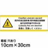 注意看板 「上がる段差に注意してください」 小サイズ(10cm×30cm)   多国語 案内 プレート 英語 中国語（簡体 繁体） ハングル語 ポルトガル語 日本語 商品一覧/プレート看板・シール/注意・禁止・案内/安全・道路・交通標識