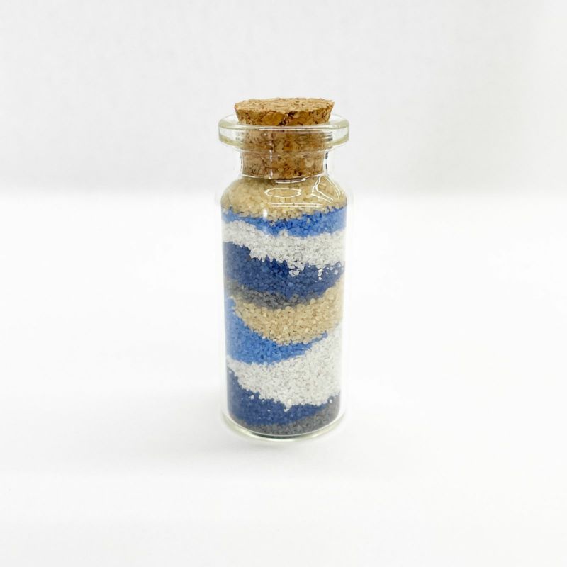カラーサンド 各色100g 5色セット 計500g 7.ocean(0103091314) 1mm 砂 アクリリカル サンドセレモニー