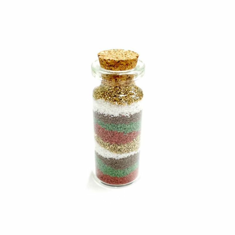 カラーサンド 各色100g 5色セット 計500g 14.candlelight(0105061215) 1mm 砂 アクリリカル サンドセレモニー