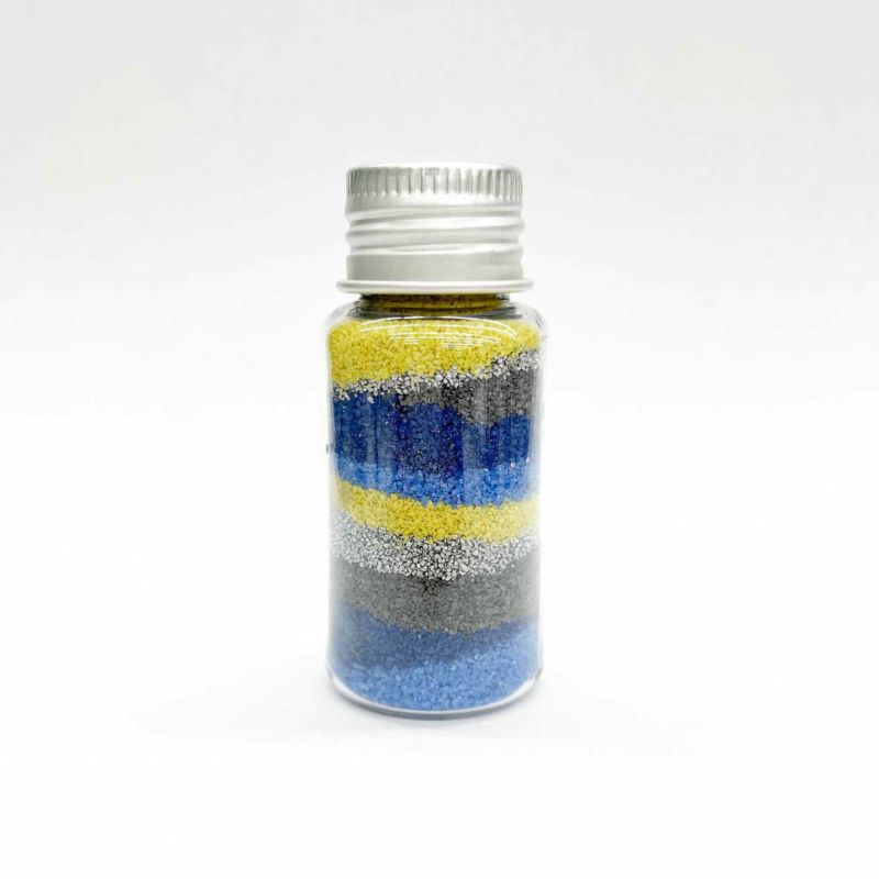 カラーサンド 各色100g 5色セット 計500g 18.submarine(0310131416) 1mm 砂 アクリリカル サンドセレモニー