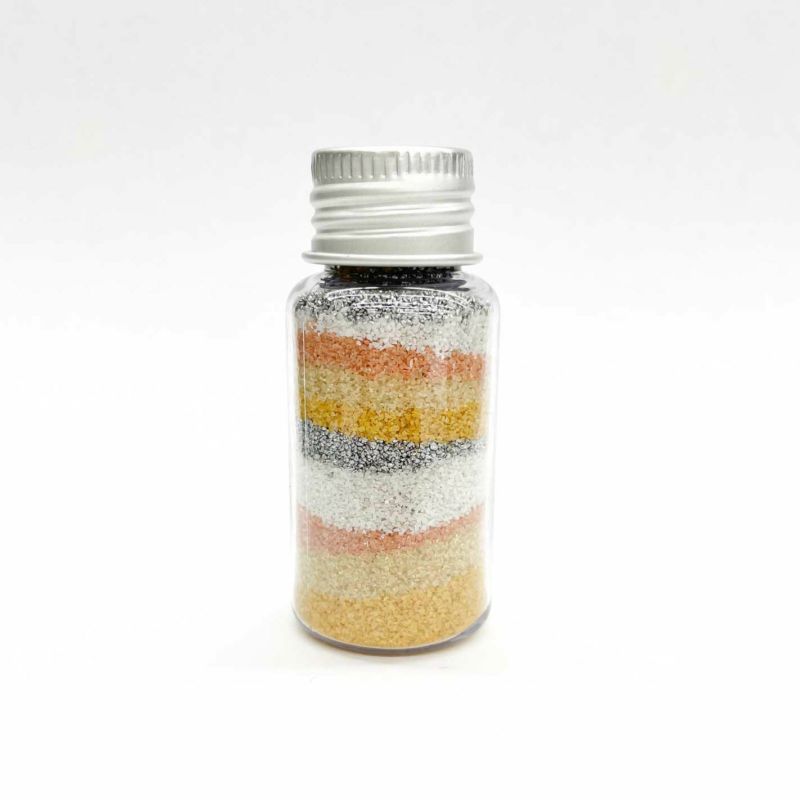 カラーサンド 各色100g 5色セット 計500g 20.coral(0107080916) 1mm 砂 アクリリカル サンドセレモニー