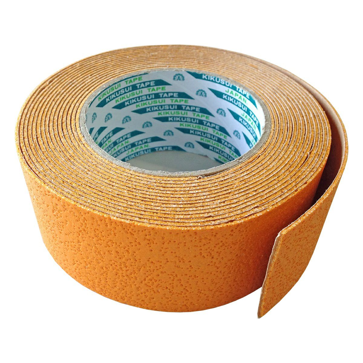 駐車場ラインテープ（幅5cm×5m）黄線 夜間でも視認性が高いガラスビーズ入り オレンジ色　アスファルト・コンクリート