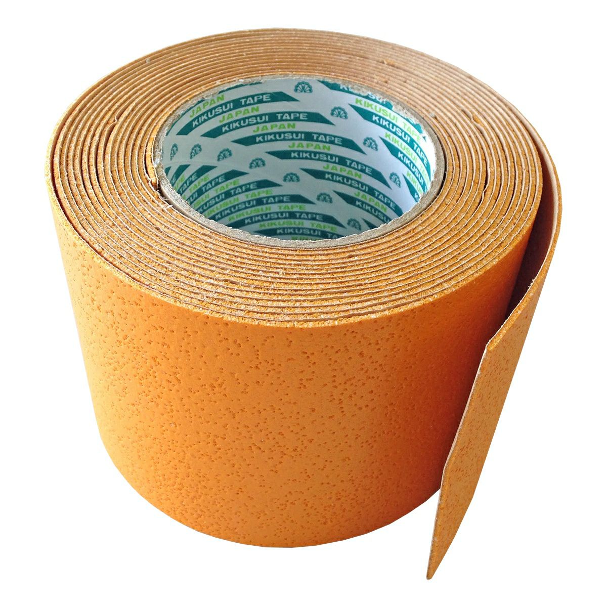 駐車場ラインテープ（幅10cm×5m）黄線 夜間でも視認性が高いガラスビーズ入り オレンジ色　アスファルト・コンクリート